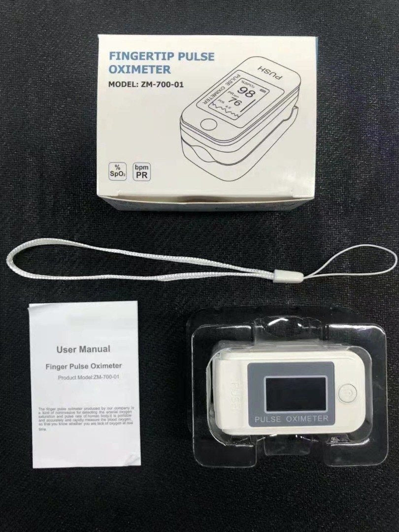 pack santé : thermometre frontal + oxymetre